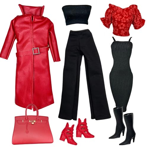 Eledoll Clothes Fashion Pack for 30.5 cm Fashion Doll Crimson Tide Set Eledoll Clothes Fashion Pack for 30.5 cm Fashion Doll Crimson Tide Set von Eledoll