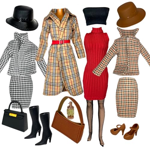 Eledoll Clothes Fashion Pack for 30.5 cm Fashion Doll London Rush Set Eledoll Clothes Fashion Pack for 30.5 cm Fashion Doll London Rush Set von Eledoll