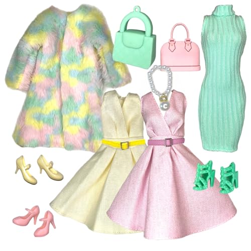 Eledoll Clothes Fashion Pack for 30.5 cm Fashion Doll Perfect Pastels Set Eledoll Clothes Fashion Pack for 30.5 cm Fashion Doll Perfect Pastels Set von Eledoll