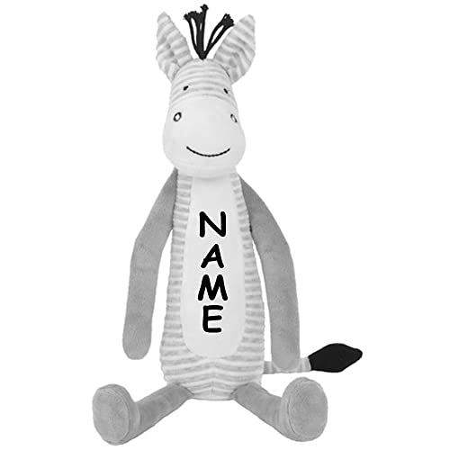 Elefantasie Stofftier Zebra grau weiß Geschenk mit Namen personalisiert 39cm Elefantasie Stofftier Zebra grau weiß Geschenk mit Namen personalisiert 39cm von Elefantasie