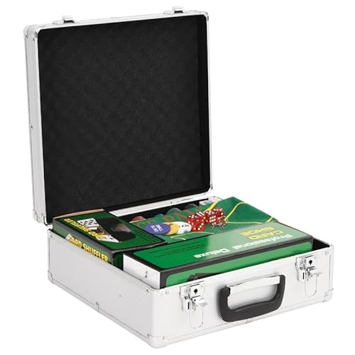 600 Pokerchips Set 4 g - Premium Poker Chips für Casino Abende, Pokerpartys und Homegames - Ideal für Pokerliebhaber und Familien 600 Pokerchips Set 4 g - Premium Poker Chips für Casino Abende, Pokerpartys und Homegames - Ideal für Pokerliebhaber und Familien von Eleganz