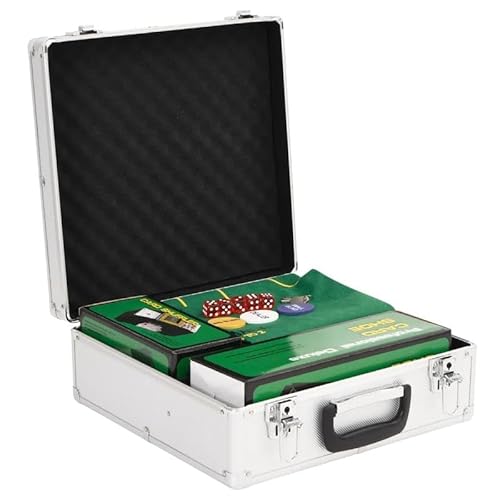 600 Pokerchips-Set für Casino-Partys | 11,5 g schwere Chips | Ideal für Pokerabende & Spieleabende | Premium Qualität & Langlebigkeit von Eleganz