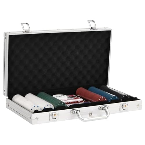 Eleganz Pokerchips-Set 300 STK. 4 g – Professionelles Casino Poker Set für Pokerabende, Spielabende & Turniere – Langlebige & Griffige Chips für Optimales Spielgefühl Eleganz Pokerchips-Set 300 STK. 4 g – Professionelles Casino Poker Set für Pokerabende, Spielabende & Turniere – Langlebige & Griffige Chips für Optimales Spielgefühl von Eleganz
