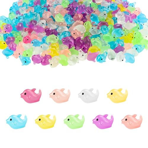Elektheim 50 Stück Mini-Delfine, Mini-Leuchtharz-Delfine, Mini-Delfine aus Kunstharz, Mini-Delphin-Figuren, Mini-Tierfiguren, Delfine für Weihnachtsdekoration, Aquarium, DIY-Topf Mikrolandschaft Elektheim 50 Stück Mini-Delfine, Mini-Leuchtharz-Delfine, Mini-Delfine aus Kunstharz, Mini-Delphin-Figuren, Mini-Tierfiguren, Delfine für Weihnachtsdekoration, Aquarium, DIY-Topf Mikrolandschaft von Elektheim