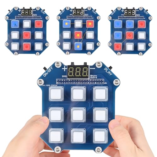 ElektoLoter DIY Handheld Spielekonsole Lötbausatz, 3-in-1 Lernprojekt zum Löten mit interaktiven Funktionen, STEM Elektronik Bausätze für Schule Lernt und Hobby ElektoLoter DIY Handheld Spielekonsole Lötbausatz, 3-in-1 Lernprojekt zum Löten mit interaktiven Funktionen, STEM Elektronik Bausätze für Schule Lernt und Hobby von ElektoLoter