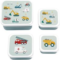 Lunchbox / 4er Set / Fahrzeuge von Elements for kids GmbH