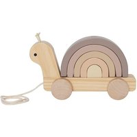 Nachziehtier und Stapelspielzeug Schnecke von Elements for kids GmbH
