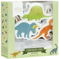 Schaumstoff Badespielzeug inkl. Netz / Dinosaurier von Elements for kids GmbH