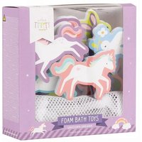 Schaumstoff Badespielzeug inkl. Netz / Einhorn von Elements for kids GmbH