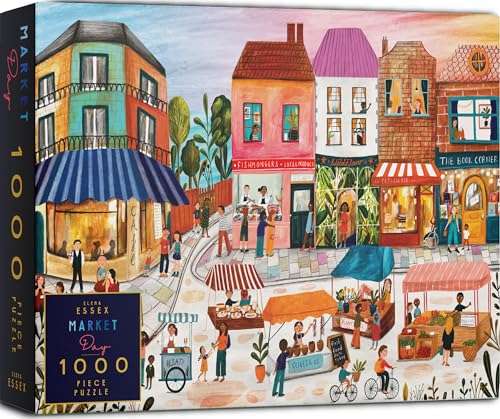 Elena Essex Puzzle 1000 Teile (Market Day) von Elena Essex