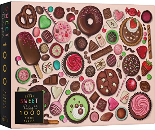 Elena Essex - Sweet Delight, Puzzle für Erwachsene, Puzzle 1000, Schokolade Süßigkeiten Kuchen Süssigkeit Krapfen, Puzzlegröße 68 x 49 cm Elena Essex - Sweet Delight, Puzzle für Erwachsene, Puzzle 1000, Schokolade Süßigkeiten Kuchen Süssigkeit Krapfen, Puzzlegröße 68 x 49 cm von Elena Essex
