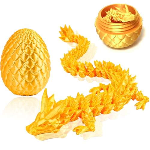 Ostern Überraschungs Drachenei Figuren, 3d Gedruckter Beweglicher Drachen Spielzeug Ostern Geschenke Kinder, Schreibtischspielzeug Drachen Ornament Für Autos, Büros, Häuser, Drachenei, 3d Drache Ostern Überraschungs Drachenei Figuren, 3d Gedruckter Beweglicher Drachen Spielzeug Ostern Geschenke Kinder, Schreibtischspielzeug Drachen Ornament Für Autos, Büros, Häuser, Drachenei, 3d Drache von ElevaPulse