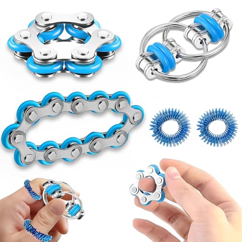 ElevaPulse 5 Stück Anti Stress Spielzeug, Fidget Toys Set Für Erwachsene - ADHS Spielzeug, Stressabbau Spielzeug, Skills Twisting Toys, Entspannung Und Spaß Für Kinder Und Erwachsene ElevaPulse 5 Stück Anti Stress Spielzeug, Fidget Toys Set Für Erwachsene - ADHS Spielzeug, Stressabbau Spielzeug, Skills Twisting Toys, Entspannung Und Spaß Für Kinder Und Erwachsene von ElevaPulse