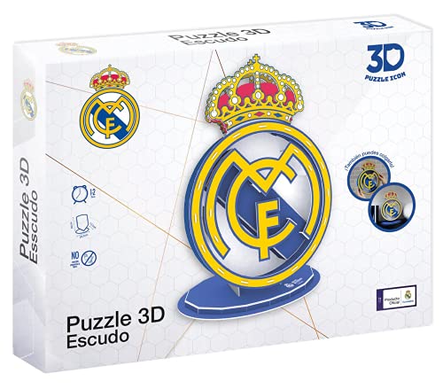 ELEVEN FORCE 14818 EF-14818 Puzzle Wappen 3D Real Madrid CF, bunt ELEVEN FORCE 14818 EF-14818 Puzzle Wappen 3D Real Madrid CF, bunt von Eleven Force
