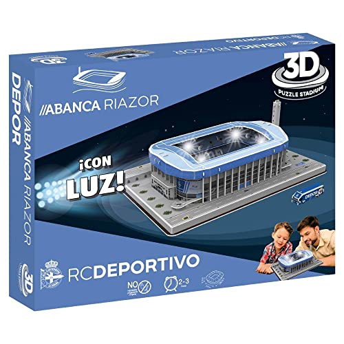 Eleven Force 15341 Abanca-Riazor 3D-Puzzle mit Licht, blau von Eleven Force