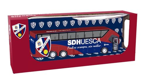 Eleven Force Figur Bus SD Huesca - Sammlerstücke zur Ausstellung - Geschenkidee - Spielzeug für Kinder und Erwachsene - Fußballfans Bandai EF15846 von Eleven Force