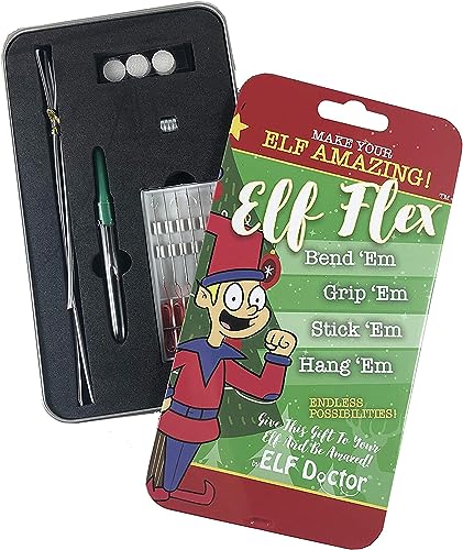 ELF Flex Elf Upgrade Kit: Machen Sie Ihre Elfe erstaunlich! Dieses Kit Macht Ihre Elfe flexibel und biegbar! Sie Werden in der Lage Sein, Em Grip Em Stick Em Hang Em zu biegen von Elf Doctor