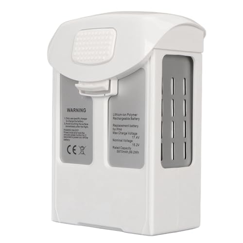 ElgnAura 5870mAh Replacement Battery for Phantom 4 Quadcopter, Intelligent Flight Battery with 15.2V High Safety, Compatible with Phantom 4 Pro and Advanced von ElgnAura