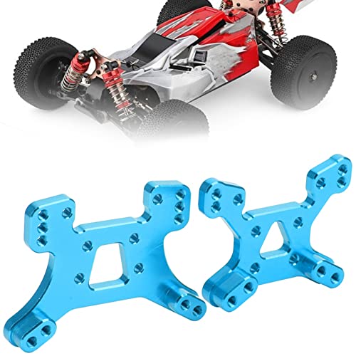 ElgnAura Aluminum Shock Tower Board Set, Front and Rear Shock Tower Board Upgrade Accessories for WLtoys 144001 1/14 RC Car (Blue) von ElgnAura