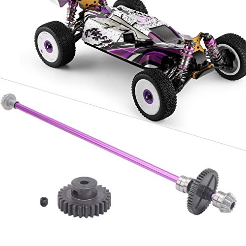 ElgnAura Central Drive Well Kit - RC Metal Gear Upgrade -Teile für Wltoys 124018/124019 1/12 RC -Auto von ElgnAura