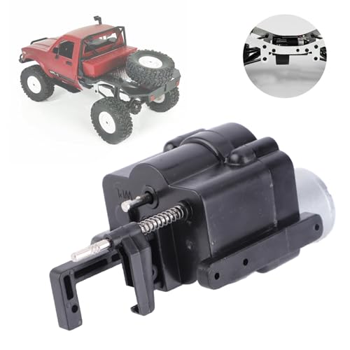 ElgnAura Metall Speed ​​Getriebe, Geschwindigkeitsgetriebe Teile RC Car Shift Servo kompatibel mit 1:16 WPL RC Car Upgrade Accessoire von ElgnAura