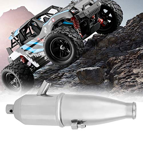 ElgnAura RC -Abgabrohr -Upgrade Teile Leichtes Abgassystem für RC 1/10 Abgasrohr kompatibel mit HSP Nitro buggerie Car Engine von ElgnAura