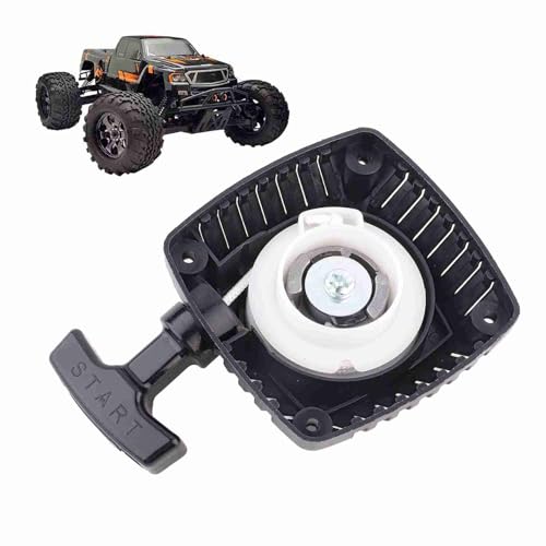 ElgnAura RC Auto Pull Starter, Pull Starter Upgrade Teile kompatibel mit 23cc 26cc 29cc 30cc RC Auto Gasmotor Zubehör von ElgnAura