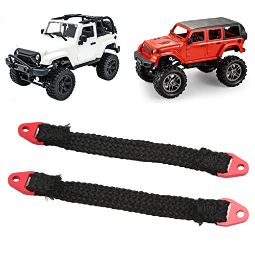 ElgnAura RC Suspension Reisegrenze Gurte, 2pcs Nylon + Aluminium -Legierungsaufhängung Begrenzende Träger für Slash E -Revo E -Revo2.0, Axialyeti 90032 90038 RC -Zubehör (95 mm) von ElgnAura
