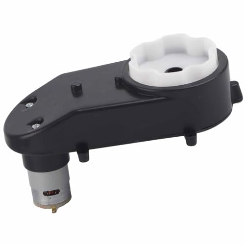 ElgnAura RS390 Elektromotorgetriebe, Hochgeschwindigkeitsgetriebe für Kinder mit Fahrzeugen und Motorrädern, 6 V / 12 V 12000-20000 U/min (12v12000 rev) von ElgnAura