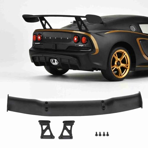 ElgnAura Universal Car Tail Wing, Drifting RC Car Tail Wing High Simulation Model Accessory for 1/10 Scale RC Vehicles ElgnAura Universal Car Tail Wing, Drifting RC Car Tail Wing High Simulation Model Accessory for 1/10 Scale RC Vehicles von ElgnAura