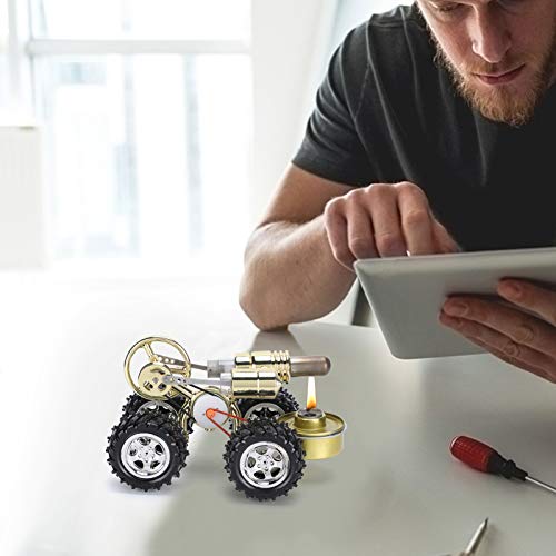Elgnaura Hot Air Stirling Motor Kit, Bildungsspielzeug für Kinder, Automobilgenerator Modell Wissenschaft Experiment Physisches Spielzeug zum Lernen zum Lernen Elgnaura Hot Air Stirling Motor Kit, Bildungsspielzeug für Kinder, Automobilgenerator Modell Wissenschaft Experiment Physisches Spielzeug zum Lernen zum Lernen von ElgnAura