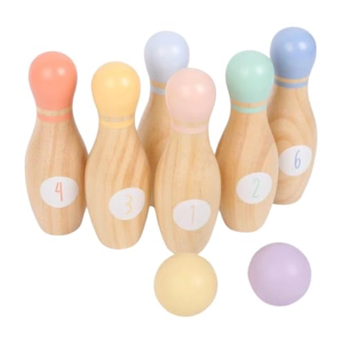 EliNeli Bowlingbahn aus Holz für Kinder EliNeli Bowlingbahn aus Holz für Kinder von EliNeli