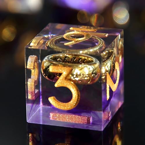 DND Würfel Set 7pcs D4 D6 D8 D10 D% D12 D20 Polyedrische Handgefertigt Kunstharz Scharfkantige D&D Würfel für Dungeons und Dragons Pathfinder Rollenspiele Tischspiele RPG MTG Spiele mit Geschenkbox DND Würfel Set 7pcs D4 D6 D8 D10 D% D12 D20 Polyedrische Handgefertigt Kunstharz Scharfkantige D&D Würfel für Dungeons und Dragons Pathfinder Rollenspiele Tischspiele RPG MTG Spiele mit Geschenkbox von Elifel
