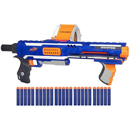 Hasbro Nerf N Strike Elite 98697 Rampage mit 25 Darts Magazin von Elite