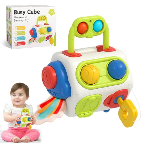 Elitlife 11 in 1 Motorikwürfel Spielzeug ab 1 Jahr,Montessori Baby Spielzeug Kinderspielzeug 2 3 4 5 6 Jahr Geschenk Kinder Junge Mädchen Kleinkind Baby Lernspielzeug Elitlife 11 in 1 Motorikwürfel Spielzeug ab 1 Jahr,Montessori Baby Spielzeug Kinderspielzeug 2 3 4 5 6 Jahr Geschenk Kinder Junge Mädchen Kleinkind Baby Lernspielzeug von Elitlife