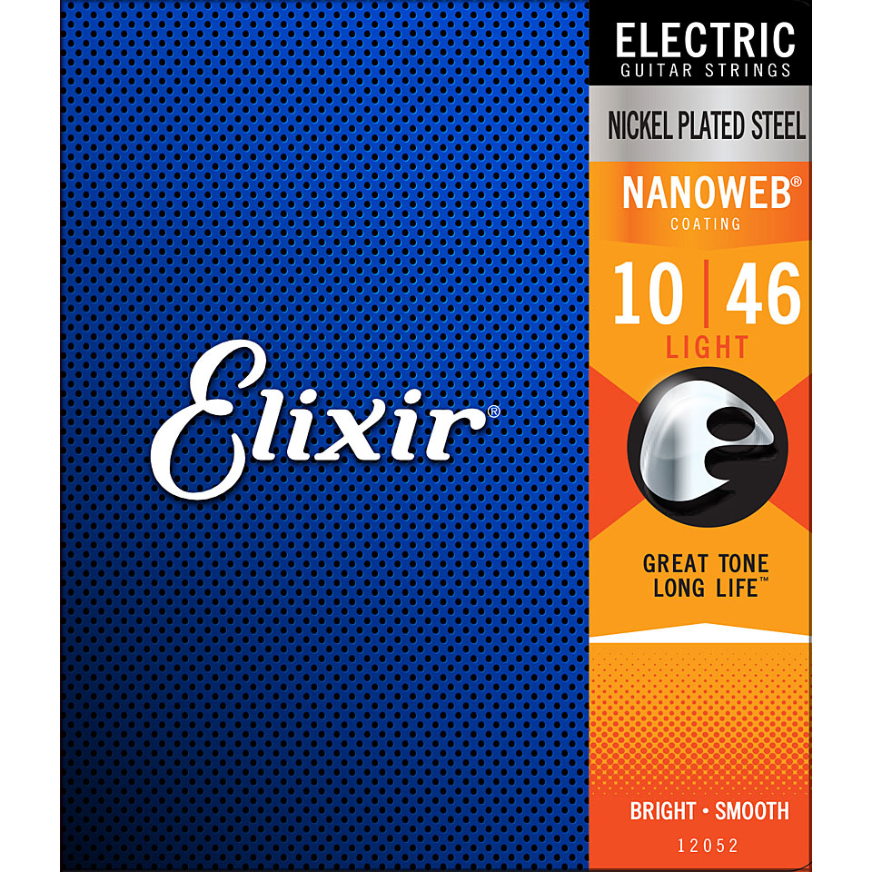 Elixir Nanoweb Regular Light .010-046 Saiten E-Gitarre von Elixir