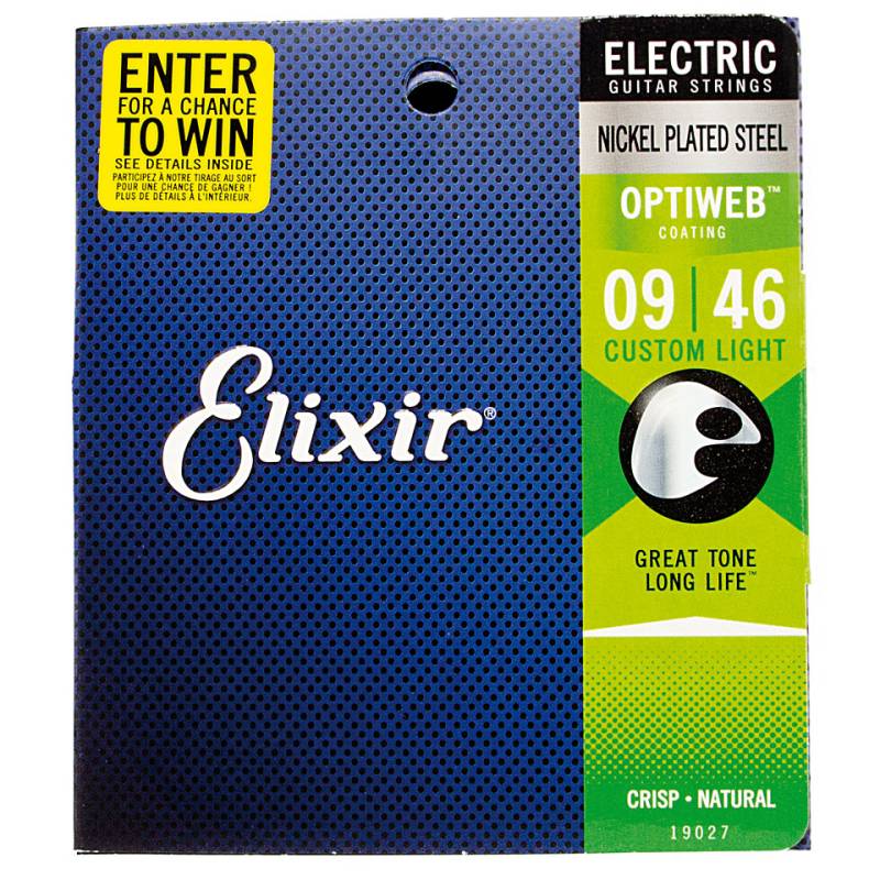 Elixir Optiweb Custom Light 009-046 Saiten E-Gitarre von Elixir