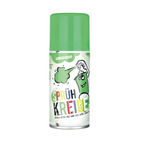 Elliot 2 Stück Sprühkreide 3300201 Kreidespay - abwaschbar! 150 ml Sprühdose grün von Elliot
