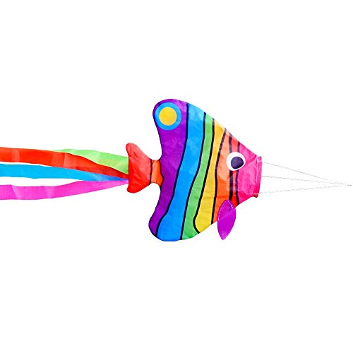 Elliot A Luftgriff Fisch Rainbow (mit Stab), ELMAP1, Mehrfarbig von Elliot