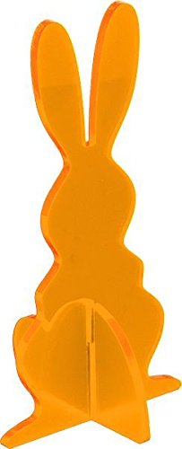 elliot 1019932 Elliot Lichtzauber 1019932 Sonnenfänger 3D-Hase Magic, 30 cm, stehend, orange von Elliot