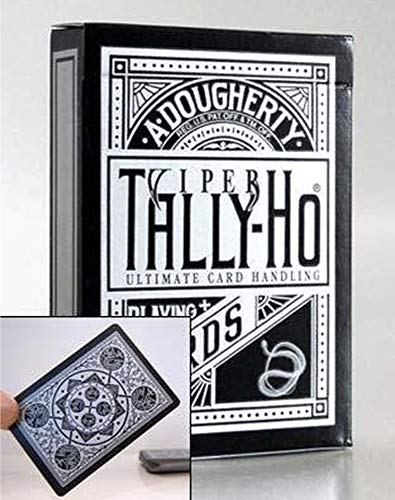 Tally-Ho Black Viper Deck (Fan Back) von Ellusionist
