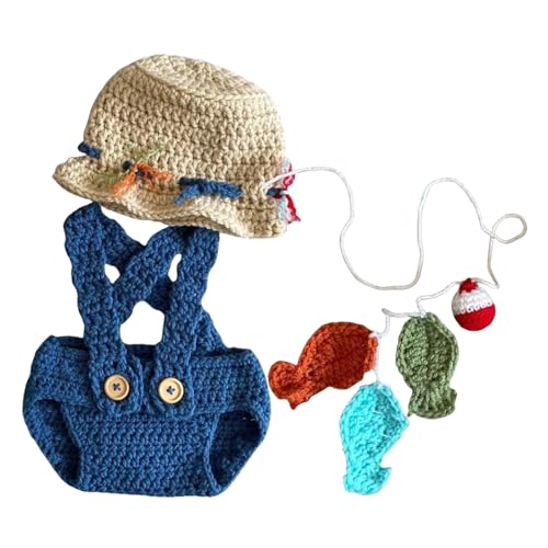 Elnwnnkc Babyfotografie Requisiten Strampler Und Set Fisherman Outfit Fotoshooting Kleidung Baby Fotografie Kostüm Kleidung Elnwnnkc Babyfotografie Requisiten Strampler Und Set Fisherman Outfit Fotoshooting Kleidung Baby Fotografie Kostüm Kleidung von Elnwnnkc