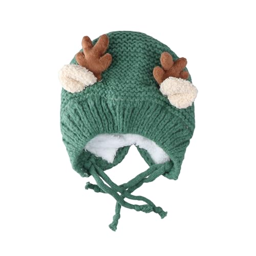 Elnwnnkc Gestrickte Weihnachtsmützen mit weißem Futter für Feiertagsfeiern, Weihnachtsmann-Kopfbedeckung, Neujahrsparty, Cosplay-Zubehör Elnwnnkc Gestrickte Weihnachtsmützen mit weißem Futter für Feiertagsfeiern, Weihnachtsmann-Kopfbedeckung, Neujahrsparty, Cosplay-Zubehör von Elnwnnkc