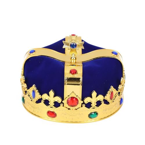 Elnwnnkc Shining Party Crowns Hüte Für Geburtstag Hochzeitsfeier Cosplay King Crowns Show Performances Kostüm von Elnwnnkc