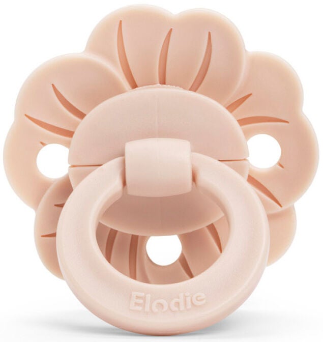 Elodie Binky Bloom Schnuller 3+, Powder Pink von Elodie Details