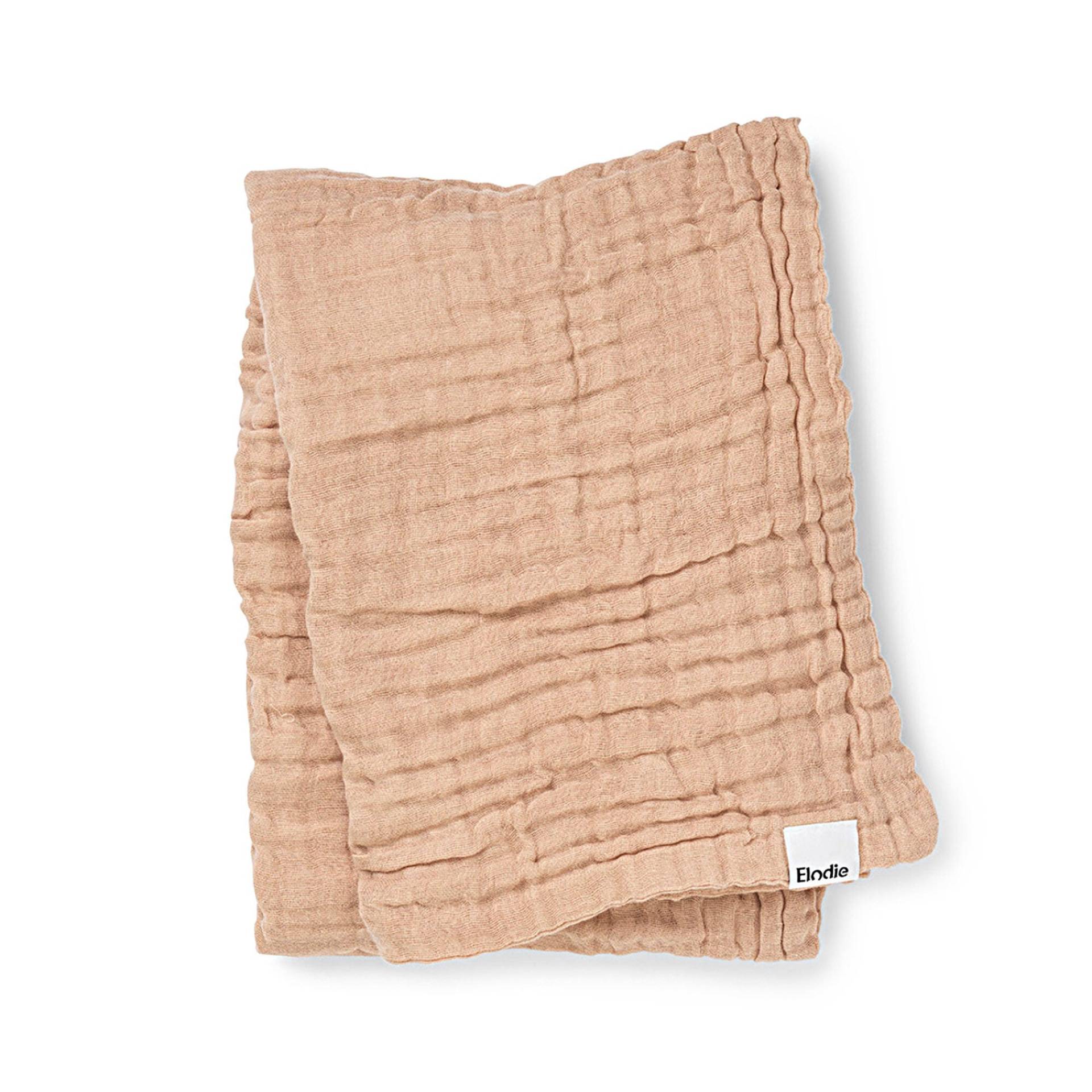 Elodie Gekräuselte Decke 120x120, Blushing Pink von Elodie Details