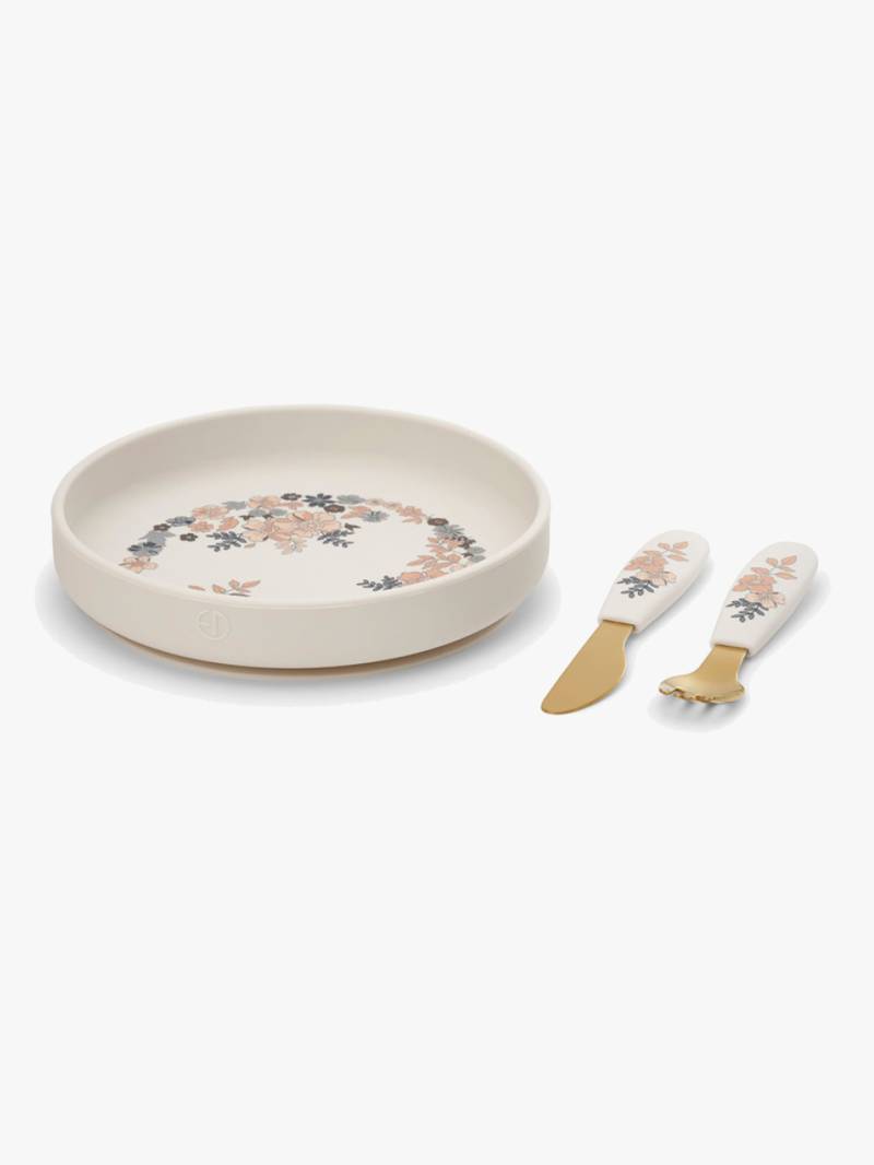 Elodie Teller Set Silikon, Blue Garden Elodie Teller Set Silikon, Blue Garden von Elodie Details