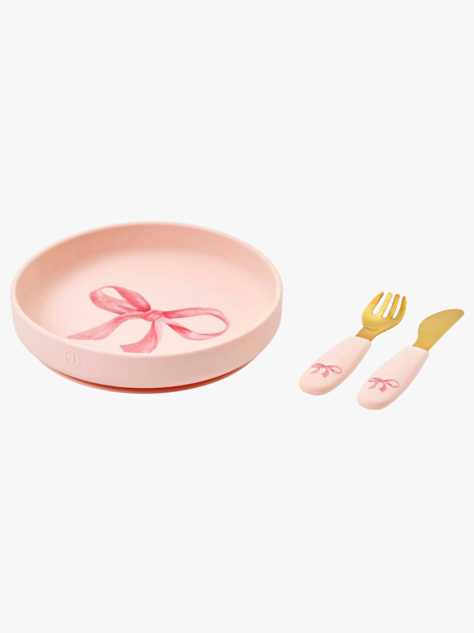 Elodie Teller Set Silikon, Rosy Bow Elodie Teller Set Silikon, Rosy Bow von Elodie Details