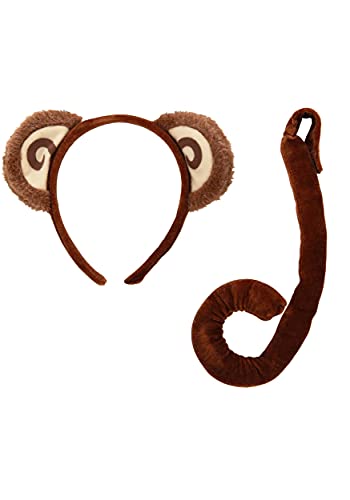 Affe Accessoire Set - Ohren und Schwanz Affe Accessoire Set - Ohren und Schwanz von Elope