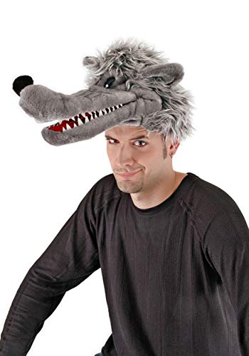 Big Bad Wolf Plush Hat Standard Big Bad Wolf Plush Hat Standard von Elope